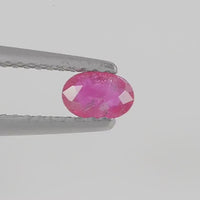 0.36 cts Natural Pink Sapphire Loose Gemstone oval Cut