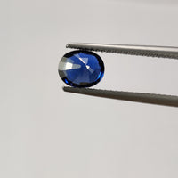 1.41 cts Natural Blue Sapphire Loose Gemstone Oval Cut Certified