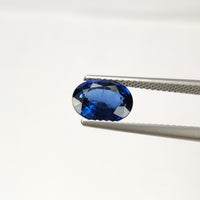 2.32 cts Natural Blue Sapphire Loose Gemstone Oval Cut Certified