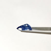 3.38 cts Natural Blue Sapphire Loose Gemstone Pear Cut Certified