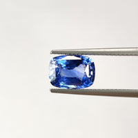 2.93 cts Natural Blue Sapphire Loose Gemstone Cushion Cut