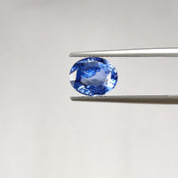 3.03 cts Natural Blue Sapphire Loose Gemstone Oval Cut