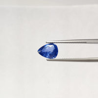 2.54 cts Unheated Natural Blue Sapphire Loose Gemstone Pear Cut