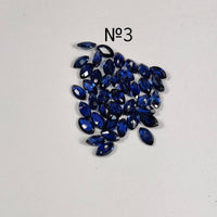 5x3 MM Natural Blue Sapphire Marquise Cut | 9 Different Grades | Varieties Of Color & Clarity | Deep / Medium / Pastel Blue | Calibrated