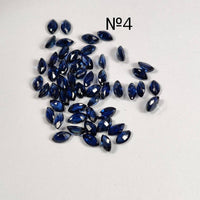 5x3 MM Natural Blue Sapphire Marquise Cut | 9 Different Grades | Varieties Of Color & Clarity | Deep / Medium / Pastel Blue | Calibrated