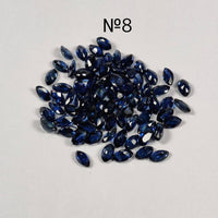 5x3 MM Natural Blue Sapphire Marquise Cut | 9 Different Grades | Varieties Of Color & Clarity | Deep / Medium / Pastel Blue | Calibrated