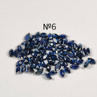 5x3 MM Natural Blue Sapphire Marquise Cut | 9 Different Grades | Varieties Of Color & Clarity | Deep / Medium / Pastel Blue | Calibrated