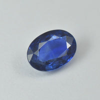 1.65 cts Natural Blue Sapphire Loose Gemstone Oval Cut Certified
