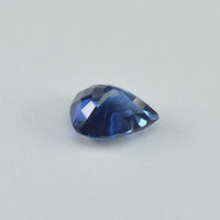 0.79 cts Natural Blue Sapphire Loose Gemstone Pear Cut