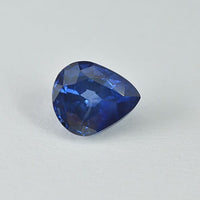 1.06 cts Natural Blue Sapphire Loose Gemstone Pear Cut