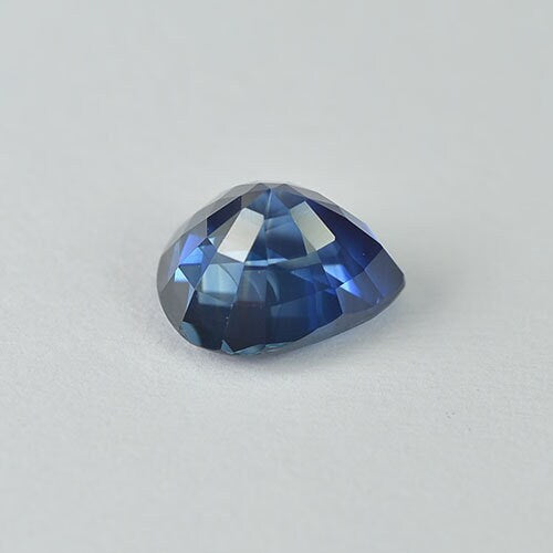 1.06 cts Natural Blue Sapphire Loose Gemstone Pear Cut
