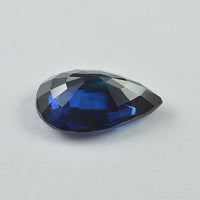1.09 cts Natural Blue Sapphire Loose Gemstone Pear Cut