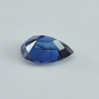0.70 cts Natural Blue Sapphire Loose Gemstone Pear Cut