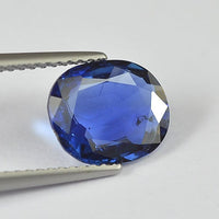 2.43 cts Natural Blue Sapphire Loose Gemstone Oval Cut Certified