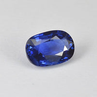 1.88 cts Natural Blue Sapphire Loose Gemstone Oval Cut Certified