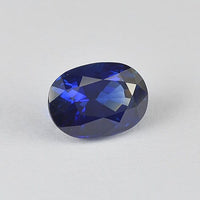 2.19 cts Natural Blue Sapphire Loose Gemstone Oval Cut Certified