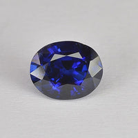 2.10 cts Natural Blue Sapphire Loose Gemstone Oval Cut Certified
