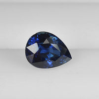 0.73 cts Natural Blue Sapphire Loose Gemstone Pear Cut