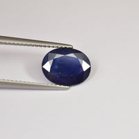 2.57 cts Natural Blue Sapphire Loose Gemstone Oval Cut