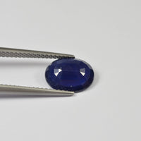 2.57 cts Natural Blue Sapphire Loose Gemstone Oval Cut