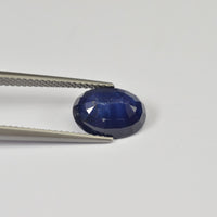 3.44 cts Natural Blue Sapphire Loose Gemstone Oval Cut