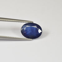 3.44 cts Natural Blue Sapphire Loose Gemstone Oval Cut
