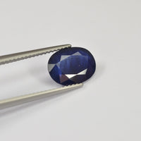 2.72 cts Natural Blue Sapphire Loose Gemstone Oval Cut