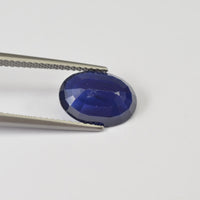 3.36 cts Natural Blue Sapphire Loose Gemstone Oval Cut