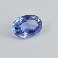 1.74 cts Unheated Natural Blue Sapphire Loose Gemstone Oval Cut Certified