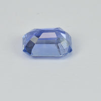 2.38 cts Unheated Natural Blue Sapphire Loose Gemstone Emerald Cut Certified