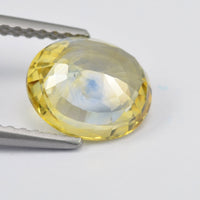 2.37 cts Natural Bi-color Sapphire Loose Gemstone Oval Cut