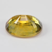 3.62 cts Natural Bi-color Sapphire Loose Gemstone Oval Cut