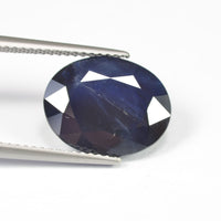 7.59 cts Natural Blue Sapphire Loose Gemstone Oval Cut