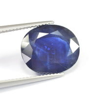 9.76 cts Natural Blue Sapphire Loose Gemstone Oval Cut