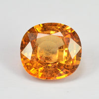 3.92 cts Natural Yellow Sapphire Loose Gemstone Cushion Cut
