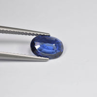 1.14 cts Natural Blue Sapphire Loose Gemstone Oval Cut Certified