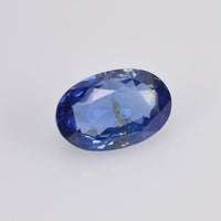 1.85 cts Unheated Natural Blue Sapphire Loose Gemstone Oval Cut Certified