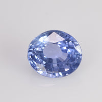 2.44 cts Natural Blue Sapphire Loose Gemstone Oval Cut Certified