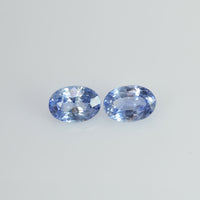 1.72 cts Natural Blue Sapphire Loose Pair Gemstone Oval Cut