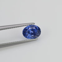 2.02 cts Natural Blue Sapphire Loose Gemstone Oval Cut