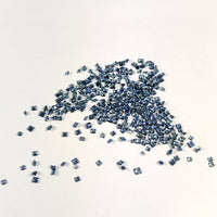1.3 - 2.4 MM Natural Princess Cut Blue Sapphire