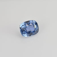 3.71 cts Unheated Natural Blue Sapphire Loose Gemstone Cushion Cut