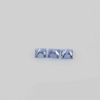 2.7-3.3 mm Natural Calibrated Blue Sapphire Loose Gemstone Princess Cut - Thai Gems Export Ltd.