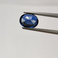 2.32 cts Natural Blue Sapphire Loose Gemstone Oval Cut Certified