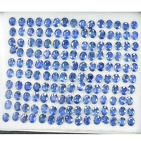4x3 mm Natural Calibrated Blue Sapphire Loose Gemstone Oval Cut