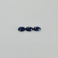 5x4 mm Natural Calibrated Blue Sapphire Loose Gemstone Oval Cut