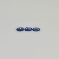 5x3 mm Natural Calibrated Blue Sapphire Loose Gemstone Oval Cut