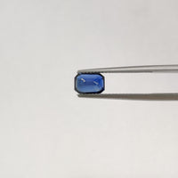 1.60 cts Natural Blue Sapphire Loose Gemstone Emerald Cut Certified