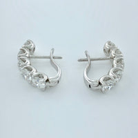 3.20 ctw E VVS2 GIA Certified Round Brilliant Natural Diamond Earring | 18K White Gold | Classic Collection | Solitaire Earring