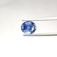 2.61 cts Unheated Natural Blue Sapphire Loose Gemstone Oval Cut